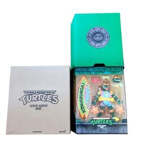 Super7 Teenage Mutant Ninja Turtles 18cm Sewer Surfer Mike Action Figure 2021